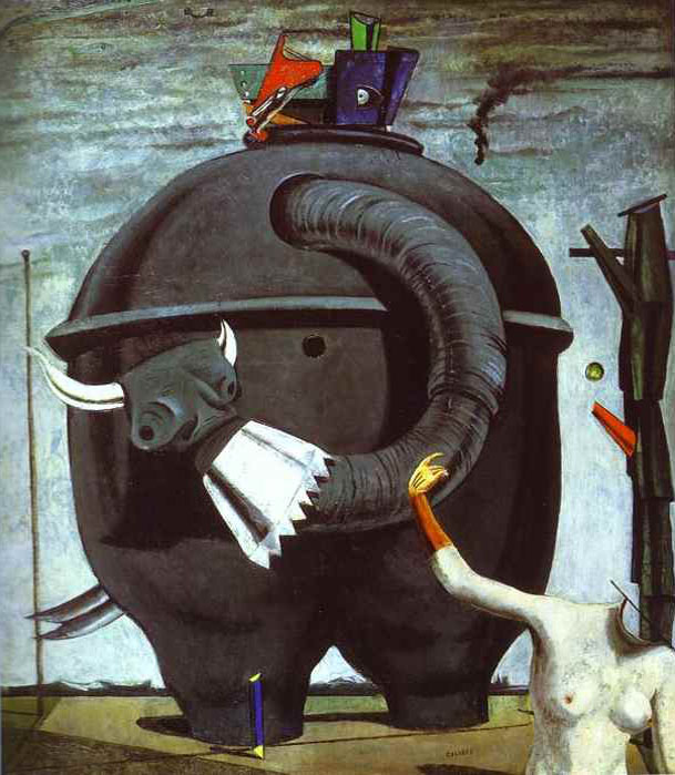 The Elephant Celebes, by Max Ernst